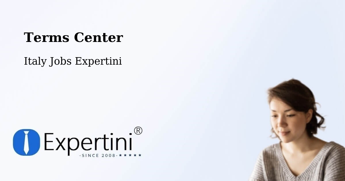 Terms of Service – Saracena - Italy Jobs Expertini
